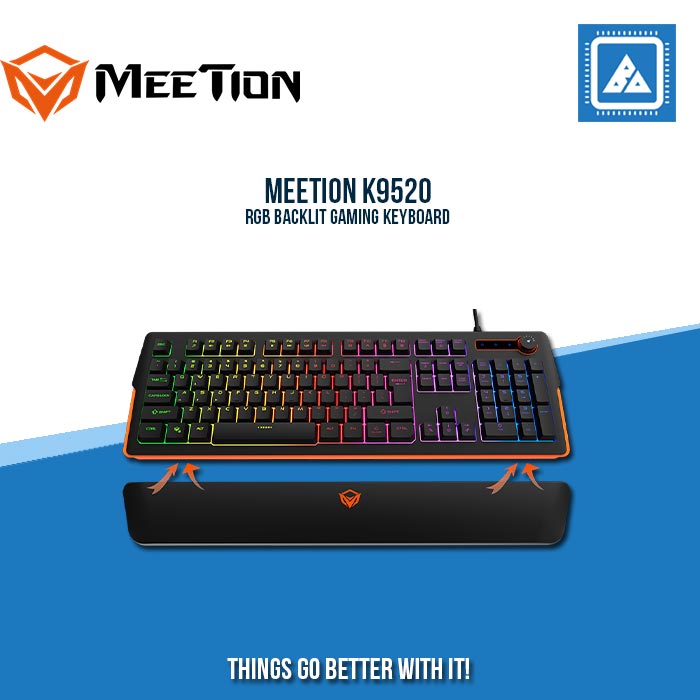 MEETION K9520 RGB BACKLIT GAMING KEYBOARD MEETION K9520 RGB BACKLIT GAMING KEYBOARD